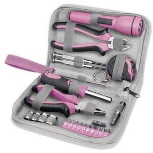 EXTOL LIGHT szerszámkészlet, 24 db, 1/4', EXTOL LADY, 6595 kép
