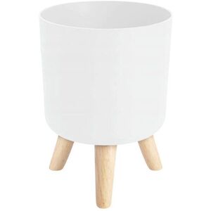 Verk 27577 lábas virágcserép, 14 cm átmérő, fehér kép