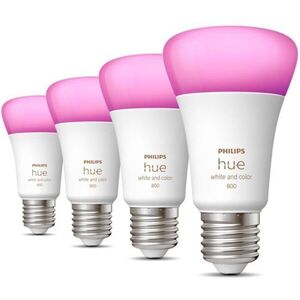 Philips Hue White and Color Ambiance 9W 800 E27 4db kép