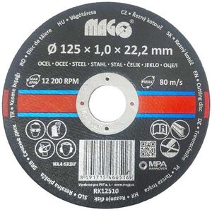 MAGG Fém vágókorong 125x1, 0x22, 2mm kép