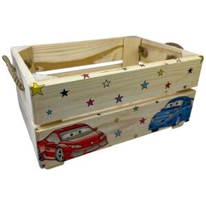 Genex Box EMA-AUTÓK 31 × 21 × 14 cm, fa kép