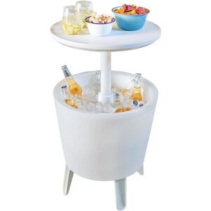 KETER COOL BAR ILLUMINATED kerti asztal, 50 cm - fehér kép