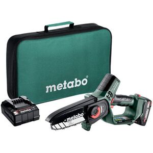 METABO Egykezes akkumulátoros láncfűrész AKU MS 18 LTX 15 (1×2, 0 Ah) kép