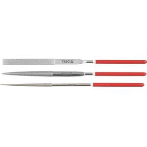 YATO Gyémánt tűreszelő készlet 3 x 140 mm 3 db kép