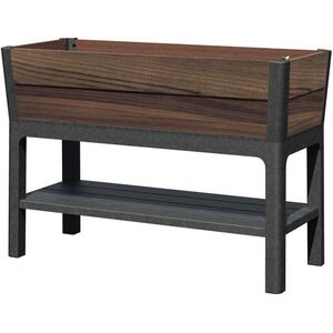 Keter Deco Elevated Garden Bed Virágcserép, Walnut kép