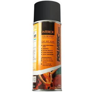 FOLIATEC Interior Color Spray - fényes fekete kép