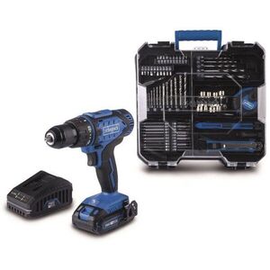 Scheppach C-DTB74/1-X Akkus fúró-csavarozó + tartozékok, IXES 20 V (1×2 Ah) kép