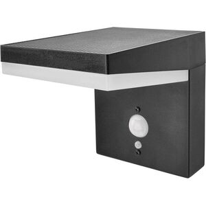 EMOS VEREA LED-es napelemes fali lámpa, alkonykapcsolós, 10, 7 × 15, 4 × 13 cm kép