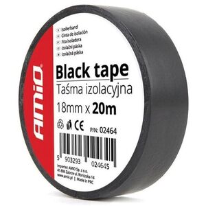AMIO szigetelőszalag 18 mm × 20 m, fekete kép