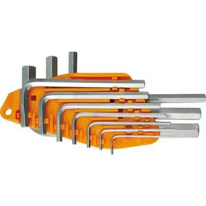VOREL imbuszkulcskészlet 10 db 1, 5 - 10 mm kép