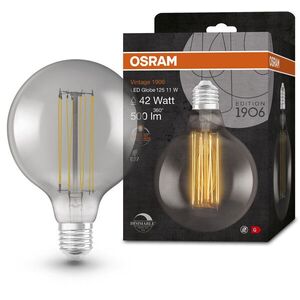 OSRAM Dimmelhető LED izzó, füstös, E27, 11 W, VINTAGE, meleg fehér kép