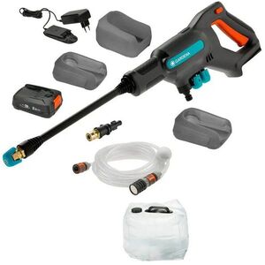 GARDENA AquaClean 24/18V P4A Prémium Akkumulátoros magasnyomású mosó készlet kép