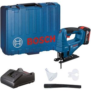 BOSCH 06015B7022 Professional GST 183-LI Akkus szúrófűrész, koffer, védő, 1× 4Ah kép