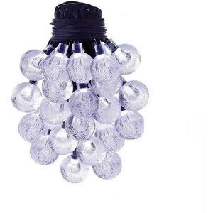 X-Site QPQ-001 LED fényfüzér, buborék, 5 m, fehér kép