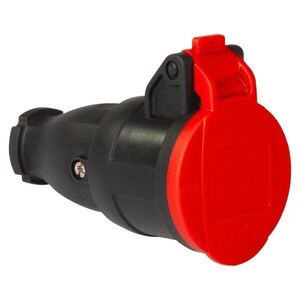 TP Electric gumi lengő csatlakozóaljzat 1×16 A, IP54, rugós fedéllel kép