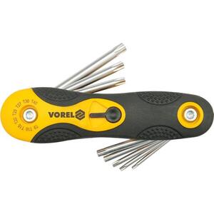 VOREL TORX csőkulcskészlet 8 db CrV kép