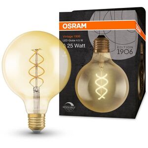 OSRAM Dimmelhető LED izzó, E27, 4 W, GLOBE VINTAGE, meleg fehér kép