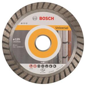 BOSCH 2608602394 Gyémánt vágótárcsa Standard Universal Turbo 125 x 22, 23 x 2 x 10 mm kép
