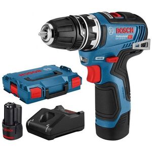 Bosch GSR 12V-35 FlexiClick (2x 3.0Ah, L-Boxx) kép