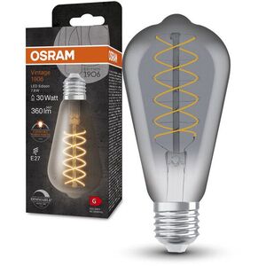OSRAM Dimmelhető LED izzó, E27, 7, 8 W, VINTAGE EDISON, meleg fehér kép