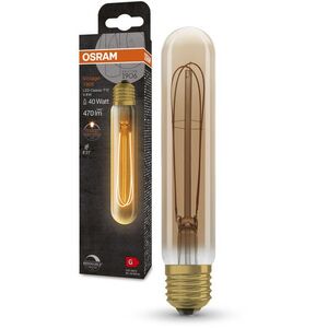OSRAM LED izzó, csőszerű, VINTAGE, E27, 4, 8 W, CLASSIC, meleg fehér kép