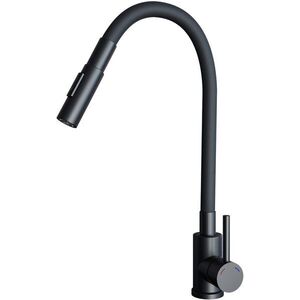Sinks Elasta S Csaptelep, matt fekete kép