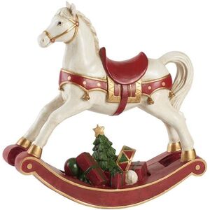 Villeroy & Boch Karácsonyi dekoráció, hintaló, 32×32 cm kép