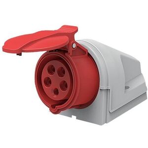 Solight Fali aljzat, 5 pólusú, 400 V/16 A, IP44 kép