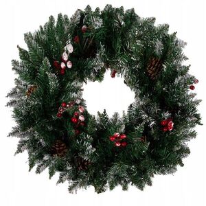 Ruhhy 22302 Díszített karácsonyi koszorú, XL, 45 cm kép