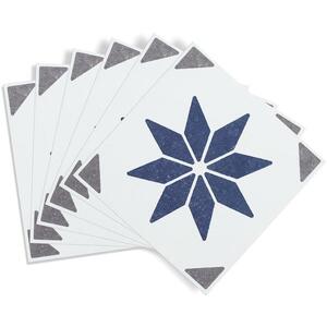 d-c-fix Alia Öntapadó PVC csempe, kék, 6 db kép