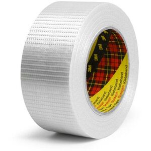 3M Scotch® hosszirányban és keresztirányban megerősített csomagolószalag, 50 mm × 50 m kép