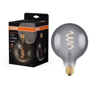 OSRAM LED izzó, gömb, nagy méretű, E27, 4 W, GLOBE, meleg fehér kép