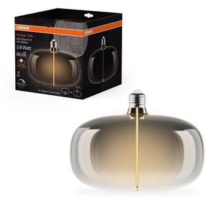 OSRAM LED izzó, füstös, E27, 4 W, VINTAGE ELIPSE, meleg fehér kép