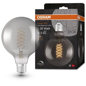 OSRAM Dimmelhető LED izzó, füstös, 7, 8 W, VINTAGE, meleg fehér kép
