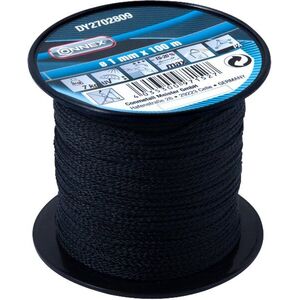 CONNEX PA fonott zsinór, 6 szál, 1 mm × 100 m, fekete kép