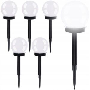 Gardlov 23562 Kerti napelemes gömblámpa, 9 cm, IP44, 6 db kép