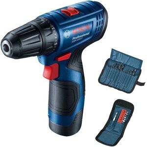 Bosch GSR 120-LI 2x2Ah + 23 db-os bit készlet kép