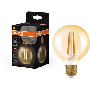OSRAM LED izzó, gömb, aranyszínű, E27, VINTAGE, 7, 2 W, meleg fehér kép