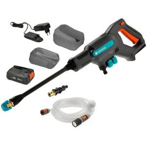 GARDENA AquaClean 24/18V P4A Akkumulátoros magasnyomású mosó készlet kép