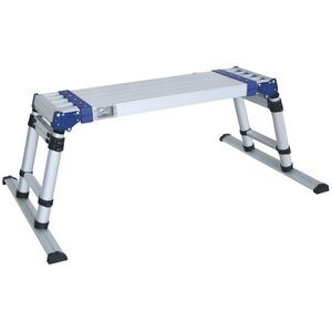 GYS Összecsukható munkaplatform lépcsővel, alumínium, hossz 109-175 cm, magasság 50-90 cm kép