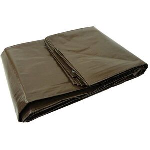 GEKO PP + PE, 10x10 m, 200g/m2, barna kép