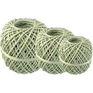 Werkzeyt PP csomagoló zsineg 3 darab, 2, 5 mm × 10 m, 1, 7 mm × 20 m, 1, 3 mm × 40 m, natúr szín kép
