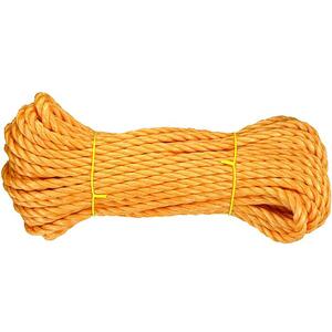 CONNEX PP sodrott többcélú kötél 3 szál, 8 mm × 20 m, narancssárga, DY2701301 kép