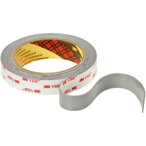 3M™ VHB™ 4941P kétoldalas, erősen ragadó akrilszalag, 19 mm x 3 m, szürke (1 tekercs) kép