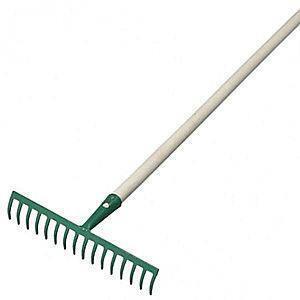 JAD TOOLS 16 fogú gereblye nyéllel 160 cm, zöld kép