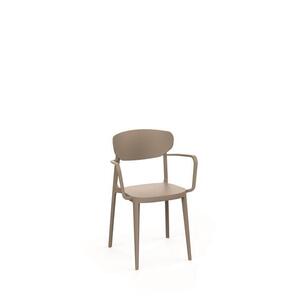ROJAPLAST Mare Armchair, taupe kép