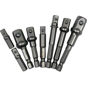 YATO fúróadapterek HEX 1/4" fúrófejhez, 8 db kép
