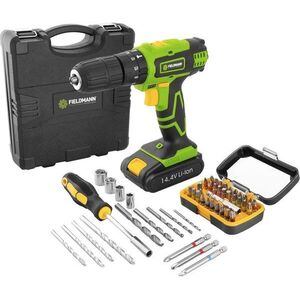 FIELDMANN 14, 4V FDV 10352-55AR (1x2 Ah) akkus fúró + kalapács + tartozékok kép