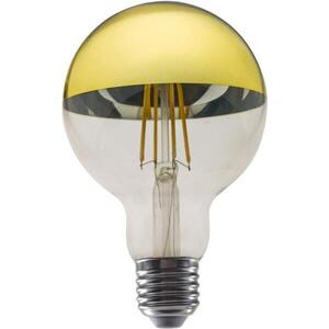 Diolamp arany fejtükrös izzó, G95 8 W / 230 V / E27 / 2700 K / 900 lm / 180° kép