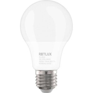 RETLUX RLL 603 A60 E27 bulb 9W WW D kép